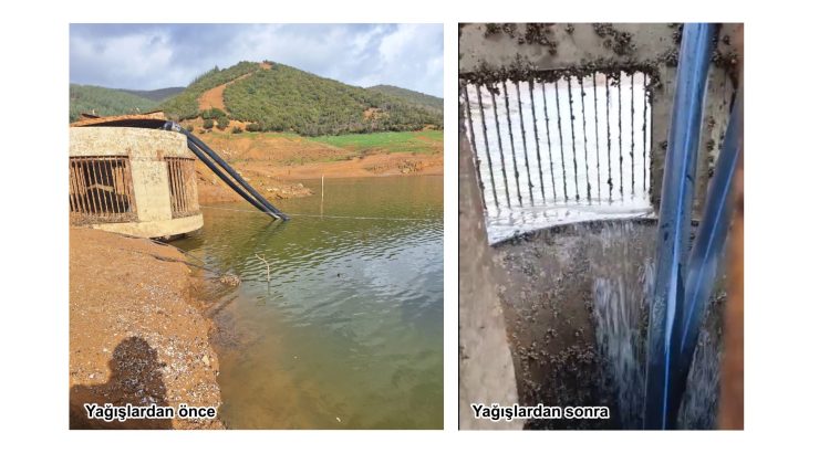 Kadıköy’de su bacaya ulaştı