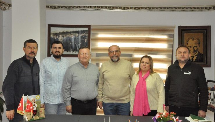 Gazetemizi ziyaret eden Hüzeyir Ergin ve ekibi tüm üyeleri Genel Kurula davet etti