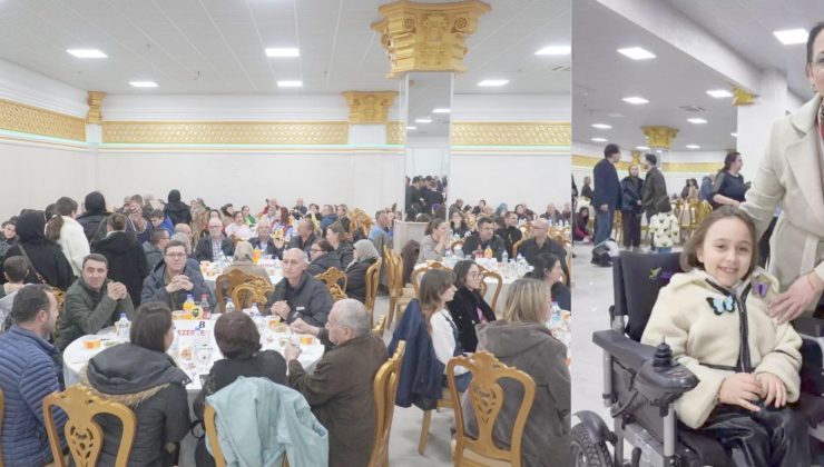 1200 kişi Melek için iftarda bir araya geldi