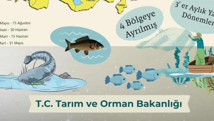 İç sularda sazangiller için av yasağı başladı