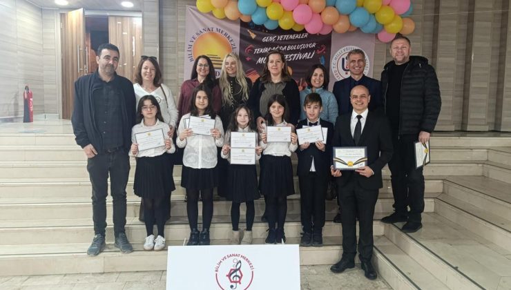 Keşanlı öğrenciler Tekirdağ’daki Genç Yetenekler Festivali’nden ödülle döndüler