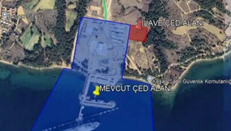 FSRU’nun kara alanında 1250 m2’lik inşaat alanı planlanıyor