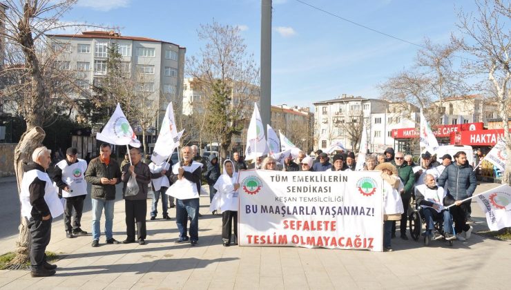 TES Keşan Temsilciliği’nden “Bayram ikramiyesi” tepkisi: “Faize milyarlar, emekliye yok!”