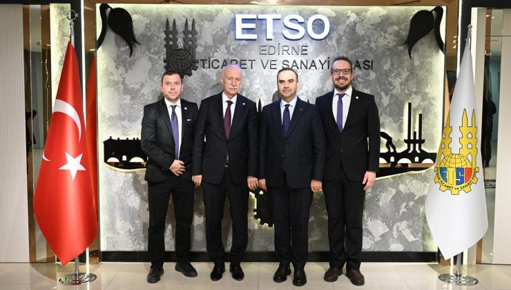 Rektör Prof. Dr. Mustafa Hatipler, Bakan Kacır ile görüştü