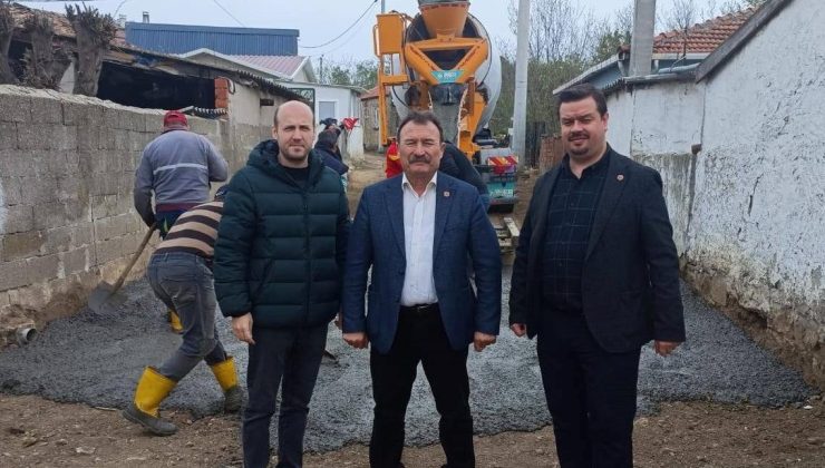 Bahçeköy’de dere ıslahı çalışması gerçekleştirildi