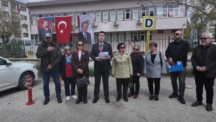 CHP’nin 23 Nisan’a özel eş zamanlı basın açıklaması Keşan’da da gerçekleştirildi