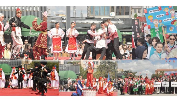 23 Nisan Ulusal Egemenlik ve Çocuk Bayramı’na coşkulu kutlama…