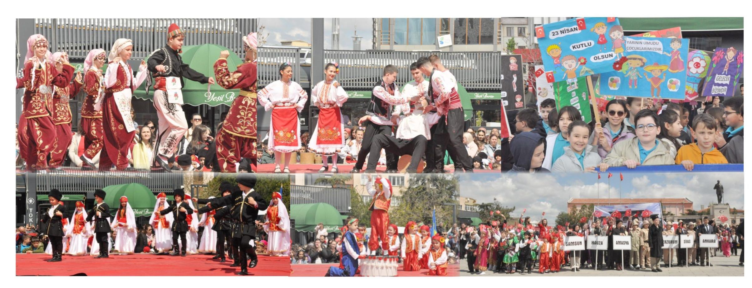 23 Nisan Ulusal Egemenlik ve Çocuk Bayramı’na coşkulu kutlama…