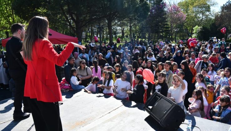 Keşan’da 23 Nisan coşkusu çocuk şenliği ile taçlandı