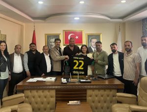 Keşan Yörük Spor yetkilileri Aksal’ı ziyaret etti