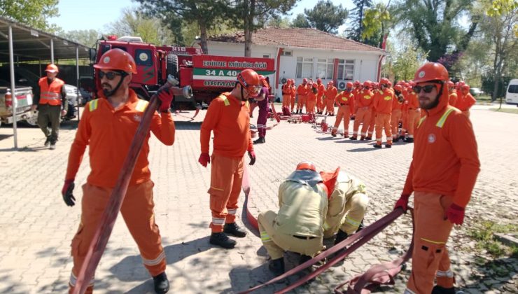 KEDAK Ekibi Orman Yangınları Gönüllüsü oldu