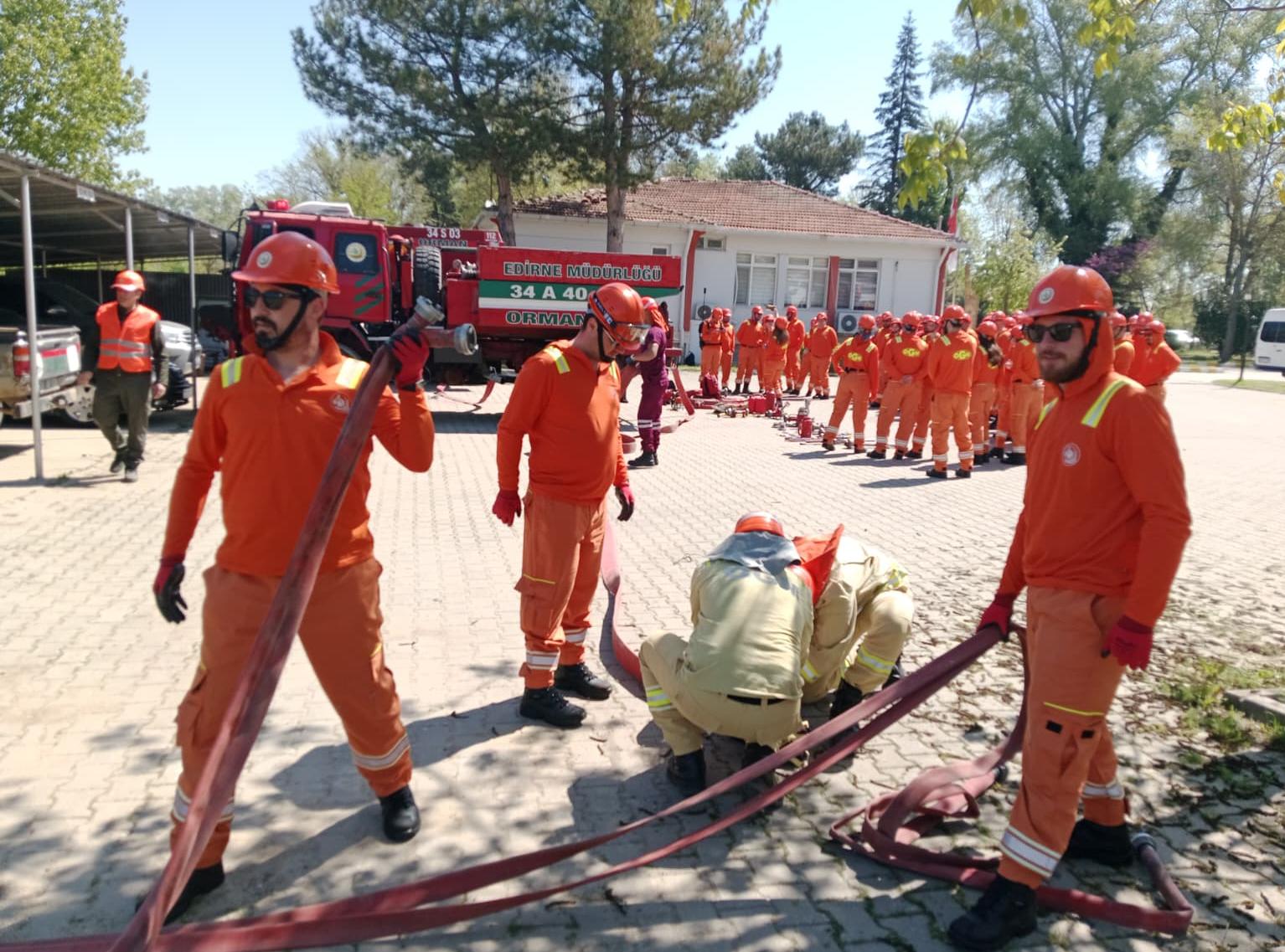 KEDAK Ekibi Orman Yangınları Gönüllüsü oldu
