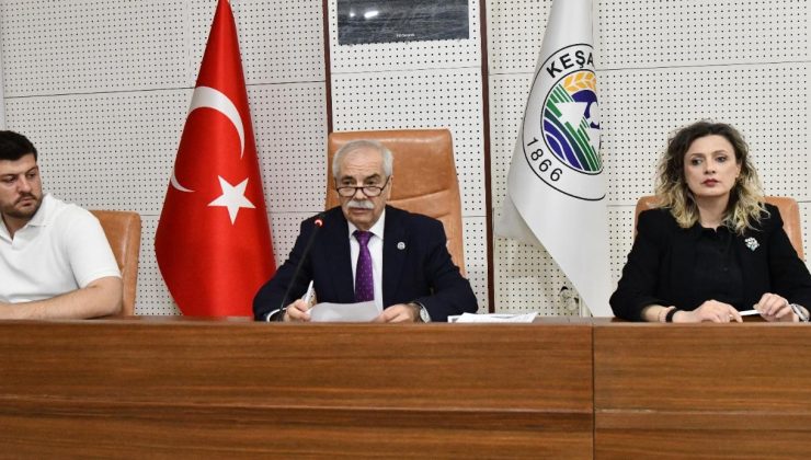 Keşan Belediyesi Nisan Ayı Olağan Meclis Toplantısı gerçekleştirildi