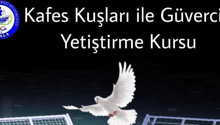 İpsala’da “Kafes Kuşları ve Güvercin Yetiştirme Kursu” için kayıtlar başladı