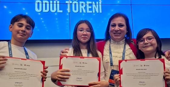 Rasim Ergene Ortaokulu’ndan TÜBİTAK başarısı