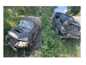 Kazayı yara almadan atlattı