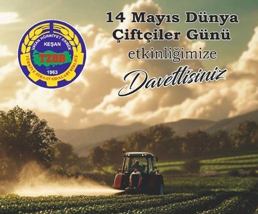 14 Mayıs Dünya Çiftçiler Günü bugün kutlanacak