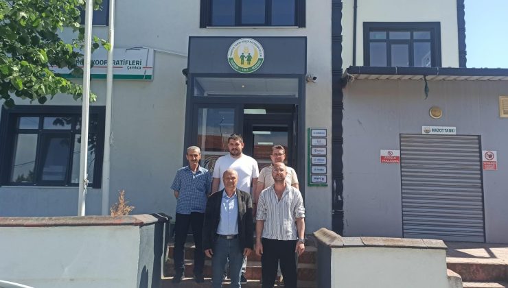 Çamlıca Tarım Kredi Kooperatifi’nde görev dağılımı yapıldı