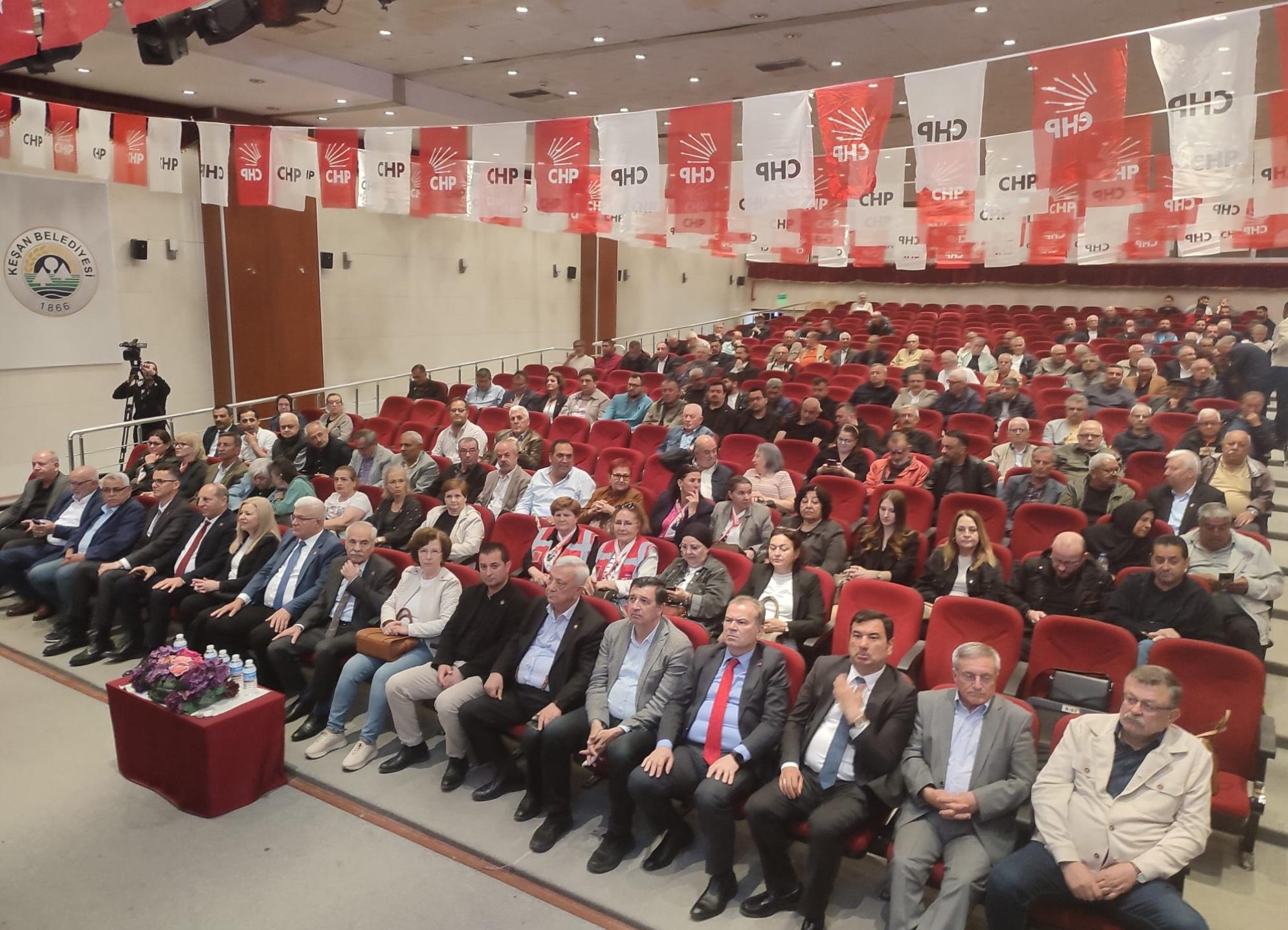 CHP’nin İlçe Danışma Kurulu Toplantısı yapıldı