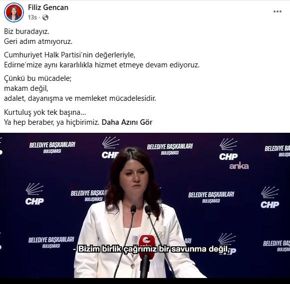 Gencan’dan iddialara videolu yanıt: “Biz buradayız. Geri adım atmıyoruz”