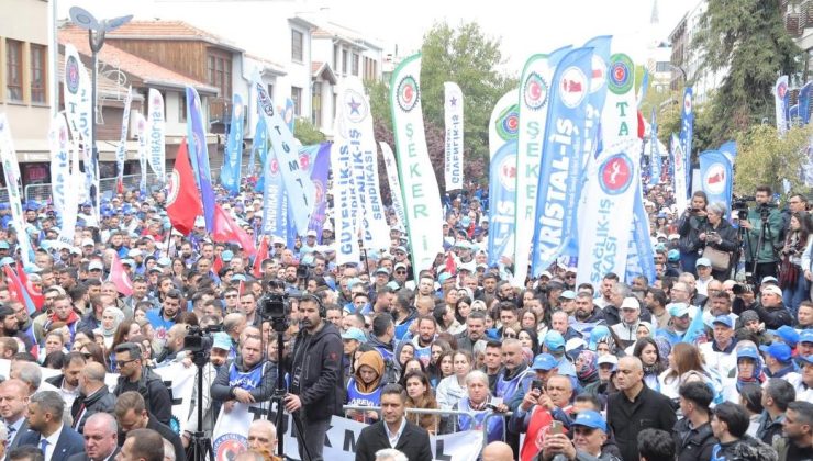 1 Mayıs kutlamalarına Dervişoğlu ve Atalay da katıldı