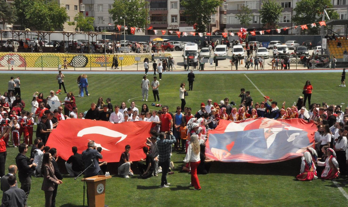Keşan’da 19 Mayıs coşkusu…