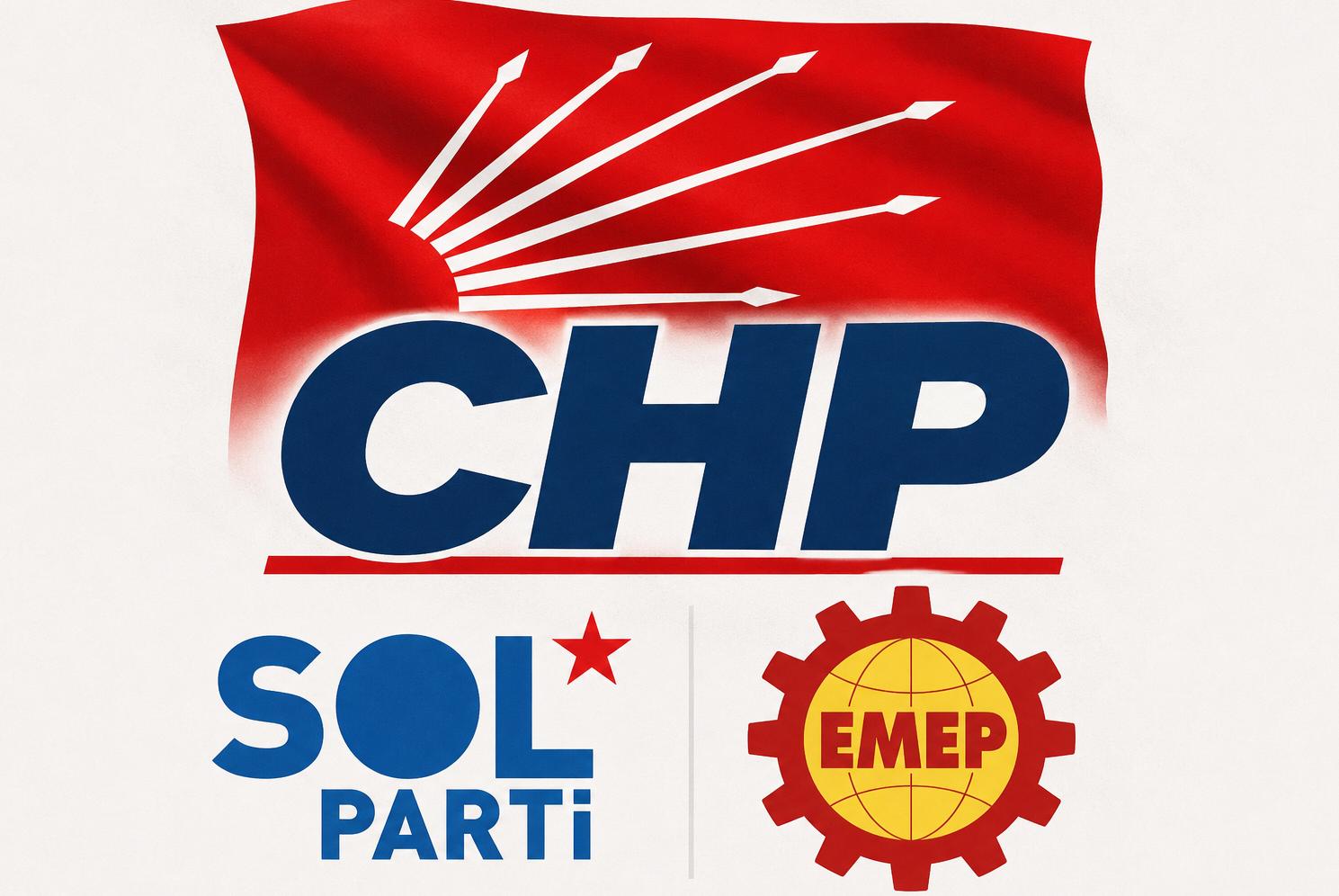 Mutlak butlan kararına CHP’nin yanı sıra SOL Parti ve EMEP İlçe Başkanlığı da tepki gösterdi