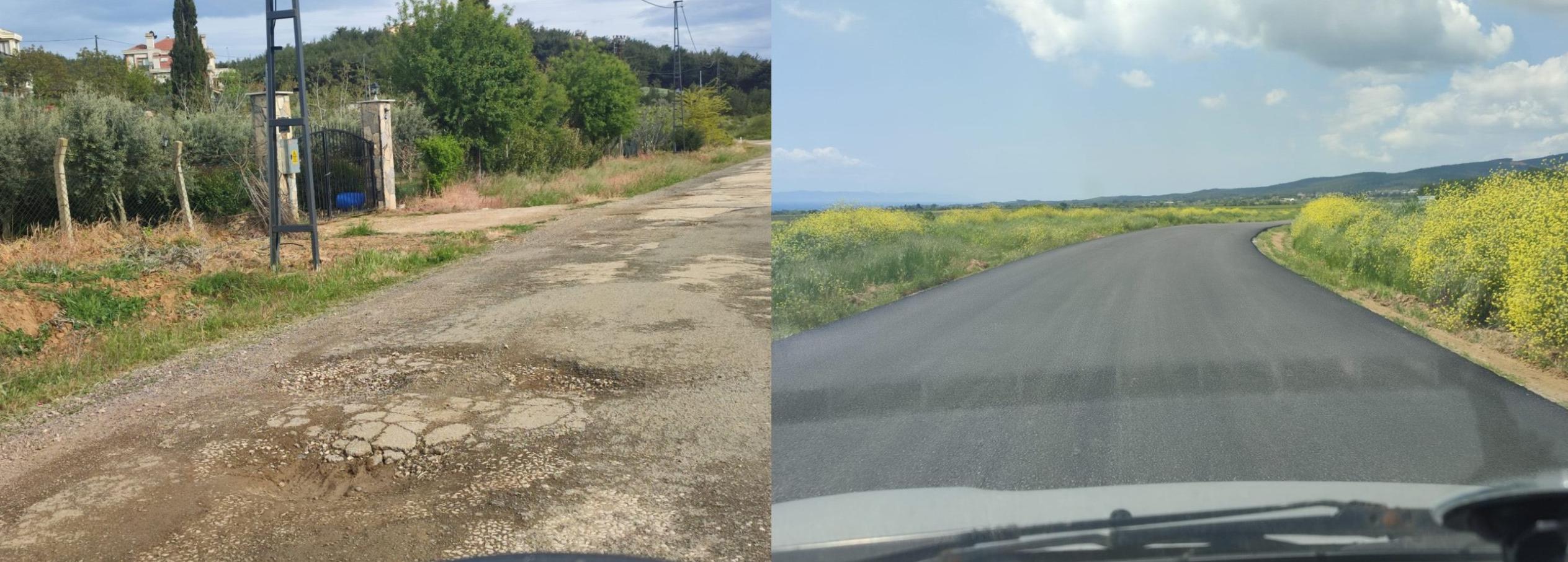 Sınırdan sonra yol da değişiyor