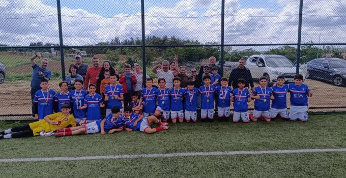 Keşan Genç Ordu U-12 namağlup şampiyon
