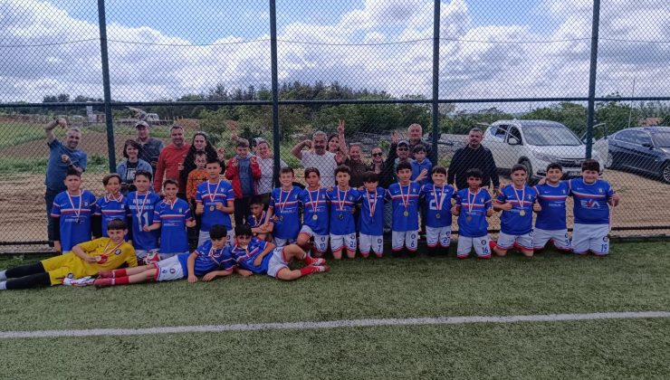 Keşan Genç Ordu U-12 namağlup şampiyon