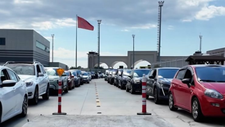 İpsala Gümrük Kapısı’nda 1 Mayıs yoğunluğu…