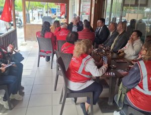 CHP Keşan’da esnaf ziyaretleri gerçekleştirdi