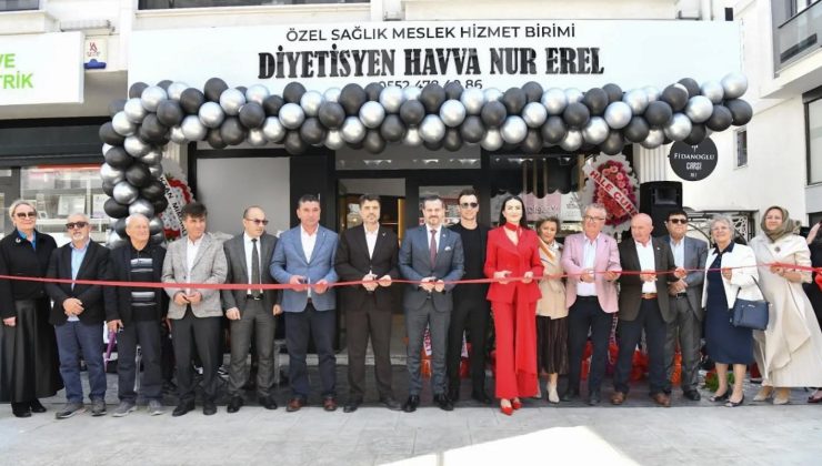 Diyetisyen Havva Nur Erel’in ofisi açıldı