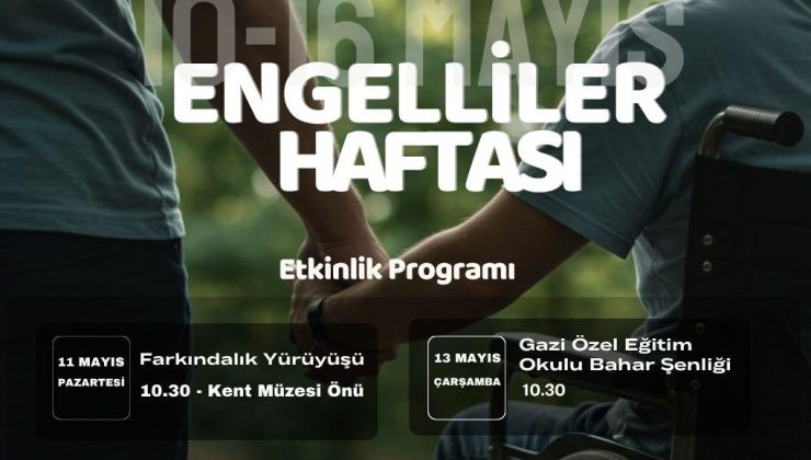Keşan’da Engelliler Haftası’nda etkinlikler düzenlenecek
