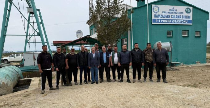 Hamzadere Sulama Birliği 2026 sezonunu açtı