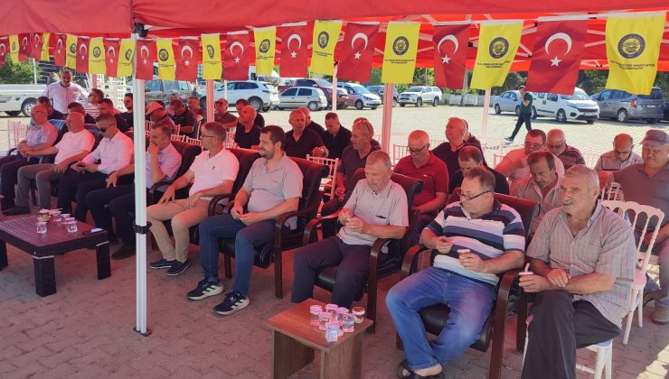 Gürel, genel kurulda sanayiyi “tır parkı” olarak kullananları uyardı: “Sanayi ücretsiz tır parkı değil!”