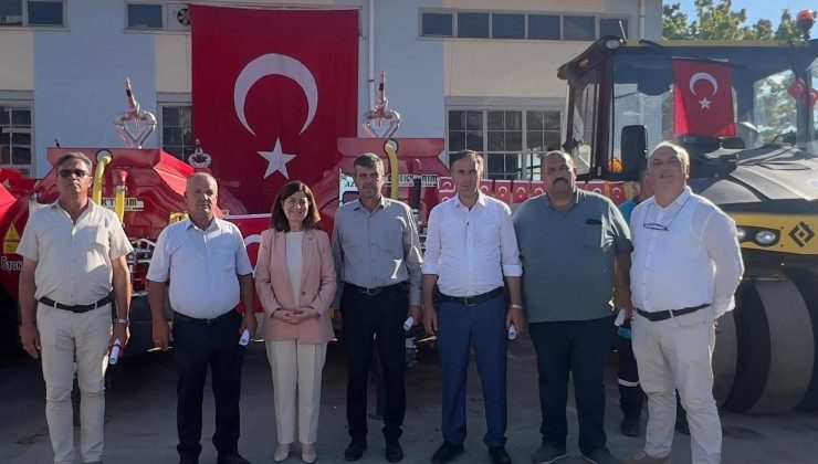 Edirne İl Genel Meclisi’nin AK Partili Üyesi Taner Altın: “Altıntaş, Karahisar ve Kozköye yangın tankerleri teslim edildi”