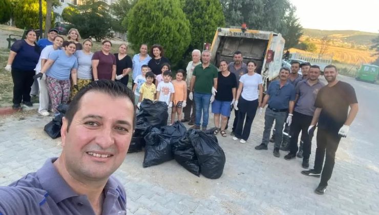 Yenimuhacir’de “Birlikte” temizlik…