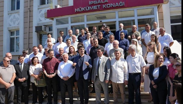 Kaymakam Sevgili’ye veda…