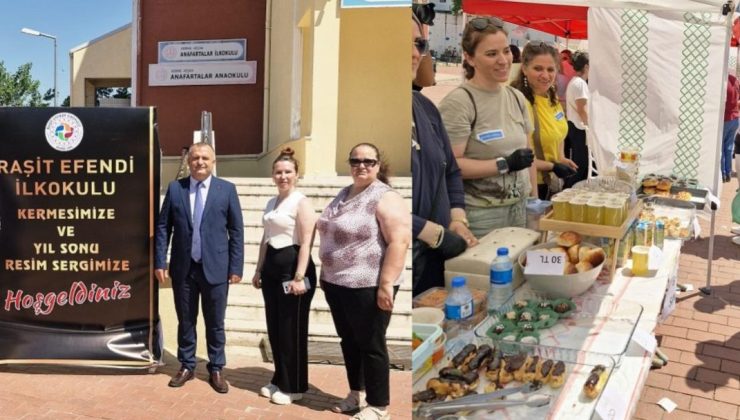 Keşan Raşit Efendi İlkokulu’nun kermes ve şenliği görülmeye değerdi