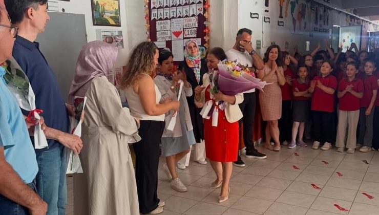 Dr. Ali İhsan Çuhacı İlkokulu’nda duygu dolu veda