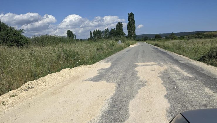 Beyköy yolunun biran önce tamamlanması isteniyor