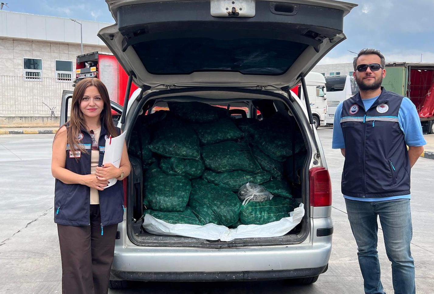 840 kg’lık operasyona Aksal’dan “memnuniyet” paylaşımı…
