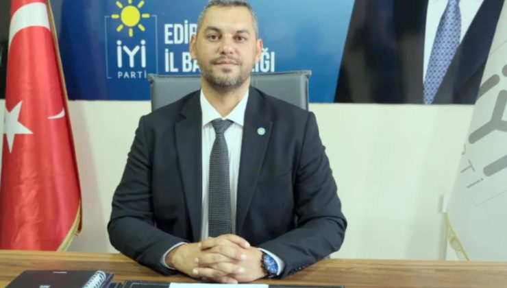 İYİ Parti Edirne İl Başkanı H.Hakan Şahin: “Partili Cumhurbaşkanlığı Sisteminden Belediyelere bayram hediyesi!”