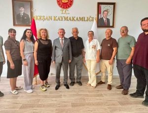 Keşan Kent Konseyi Yürütme Kurulu’ndan kamu kurumlarına nezaket ziyaretleri…