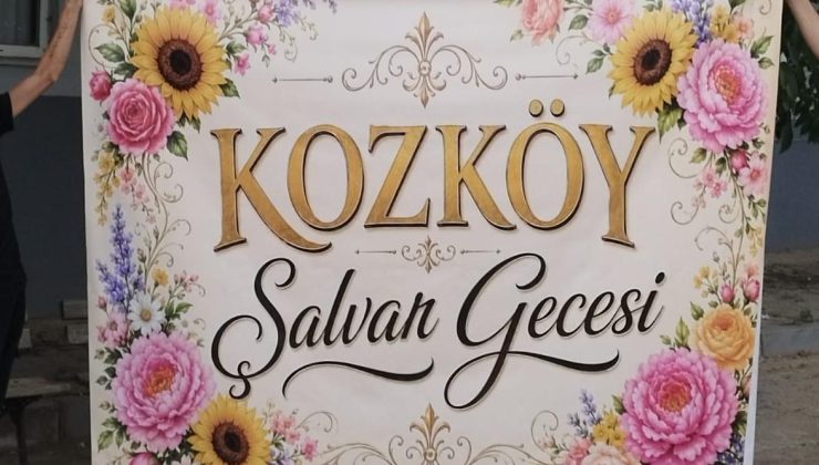 Kozköy’de 4 Temmuz’da Şalvar Gecesi coşkusu yaşanacak