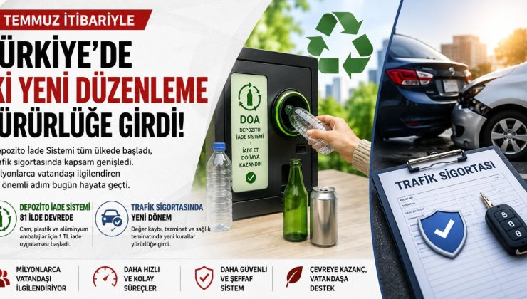Depozito İade Sistemi başladı