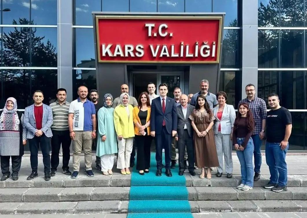 Kaymakam Güzel, Kars Valiliği personeliyle vedalaştı